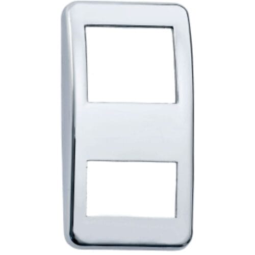 Switch Cover Chrome Plain - Image 1