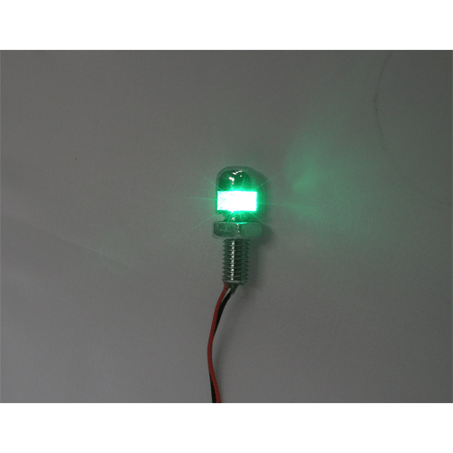 LED Light 12 Volt Bolt Green - Image 2