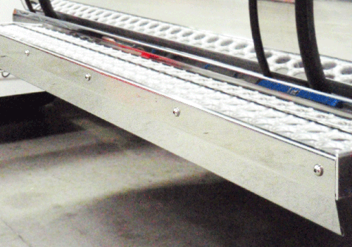 Stainless Steel Tank Skirt Round 1320MM Single To Suit Western Star