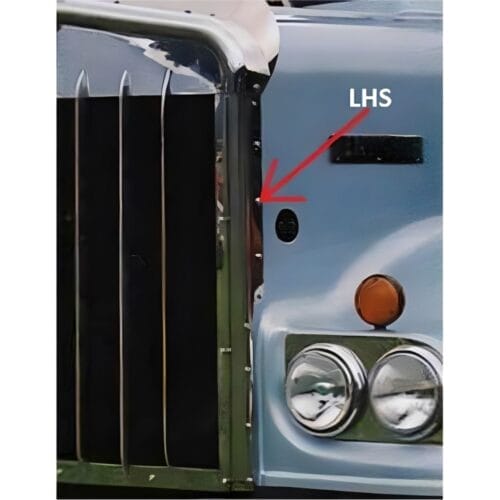 Stainless Steel Side Grill Panels To Suit Kenworth W Model