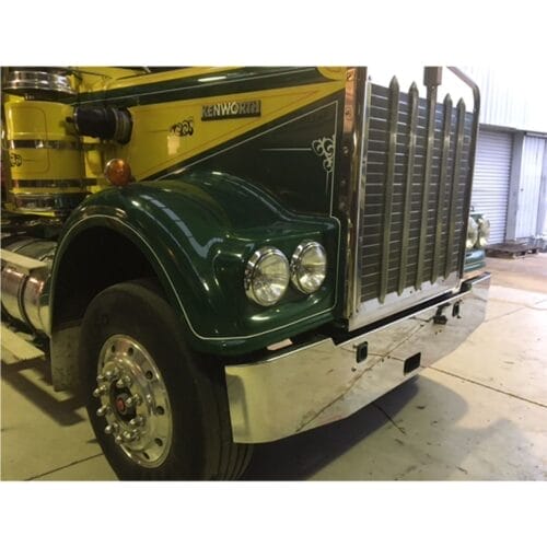 Stainless Steel Bumper Gold Wing Style - Image 3