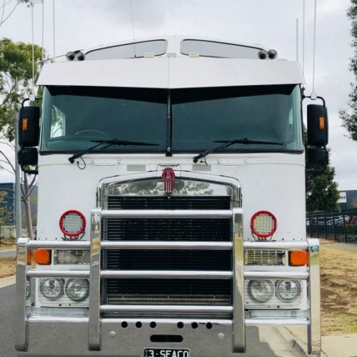 Stainless Steel 14 Inch Boltless Sun Visor To Suit Kenworth K104, K104B, K108, K200 - No Drilling Required - Image 3