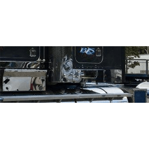 Stainless Steel Under Bunk Panel Right To Suit Kenworth T909 - Image 3