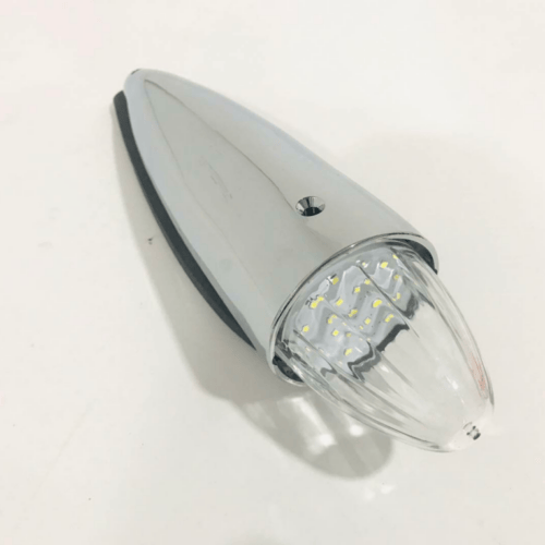LED Multi-Volt Torpedo Roof Light Clear - Image 2