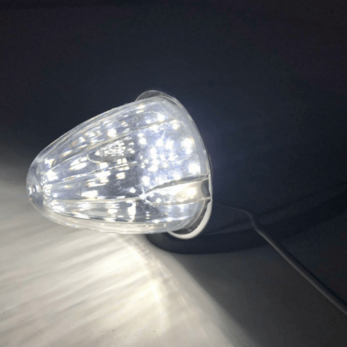 LED Multi-Volt Torpedo Roof Light Clear - Image 3