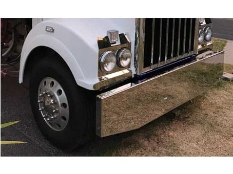 Stainless Steel Bumper 18 Inch Boxed End Wing - Image 2