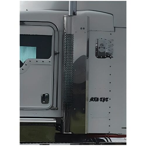 Stainless Steel Exhaust Shroud To Suit Kenworth T904 Right Hand Side - Image 2