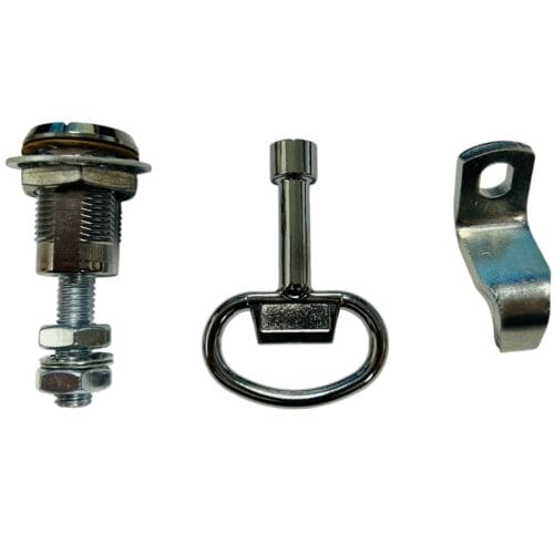 Compression Deck Plate Lock Chrome