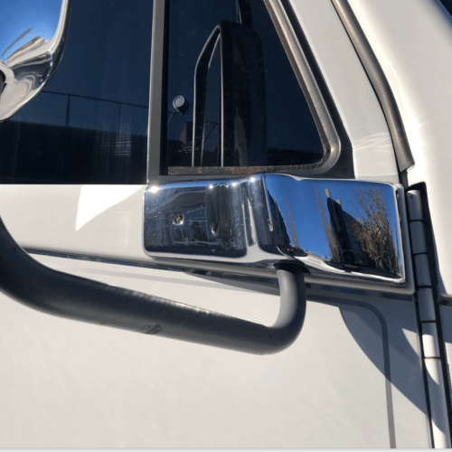 Mirror Post Cover Chrome To Suit Freightliner Right - Image 2