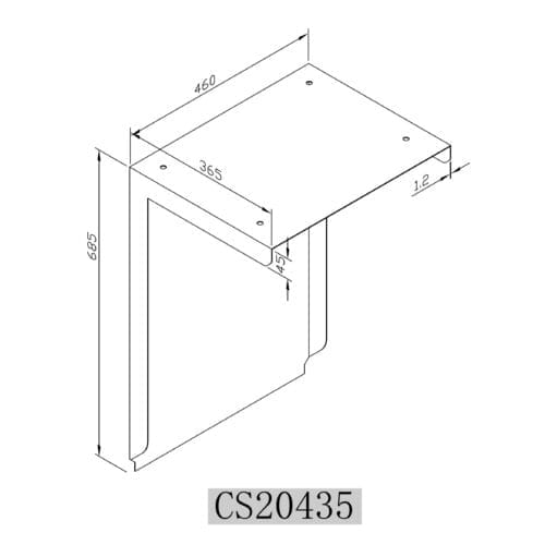 Stainless Steel Battery Box Cover To Suit Kenworth T610 Day Cab - Image 7