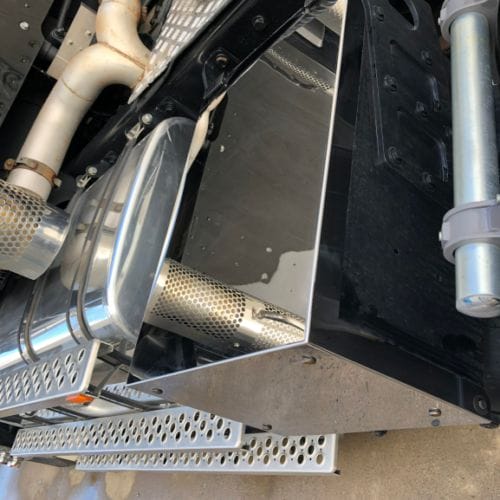 Stainless Steel Battery Box Cover To Suit Kenworth T610 Day Cab - Image 6