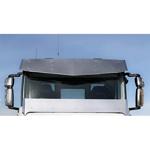 Stainless Steel Sun Visor 17 Inch To Suit Iveco Powerstar/Stralis 2014 Onward
