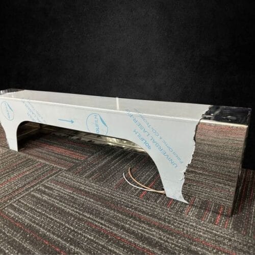 Stainless Steel Airline Box Red LED 1.2MM - Image 4