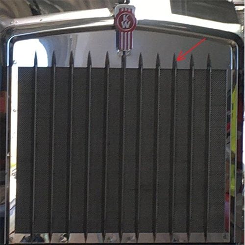 Stainless Steel Grill Bar 600mm Or 23.62 Inch To Suit Kenworth