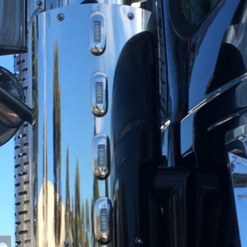 Stainless Steel Pre Cleaner Cover Clear To Suit Mack - Image 2