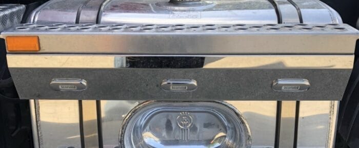 Round Tank Skirt Clear Amber 3LED