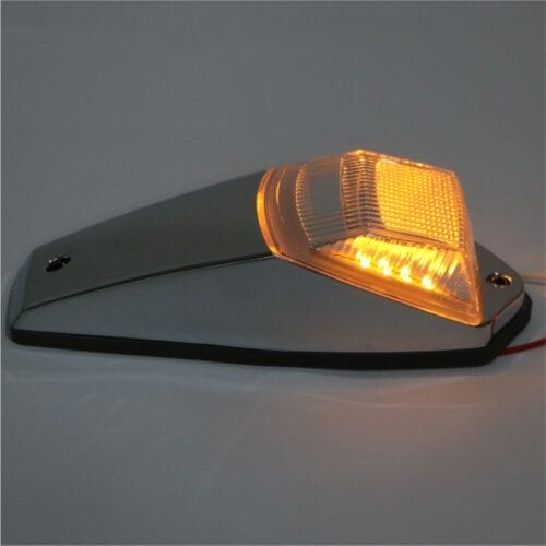 LED 12-Volt Cab Roof Light Mini Clear/Amber - Image 2