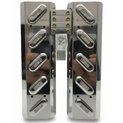 Stainless Steel Air Box Light Clear Flush Mount Light To Suit Western Star - Image 1