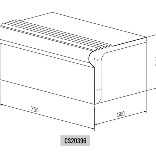 Stainless Steel Battery Box Cover To Suit Kenworth - Image 4