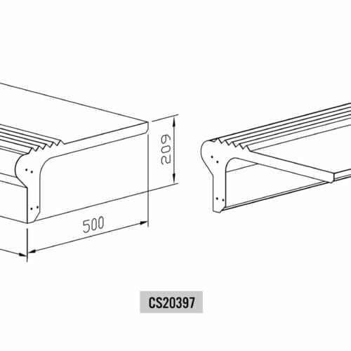 Stainless Steel Battery Box Cover To Suit Kenworth - Image 3