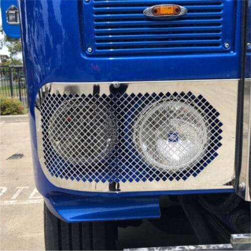 Stainless Steel Headlight Protectors To Suit Kenworth K104 & K108
