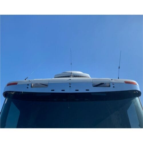 Stainless Steel Sun Visor Extension Trim To Suit Scania - Image 1
