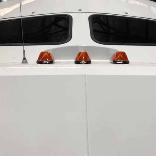 LED Multi-Volt Cab Roof Light Amber - Image 3