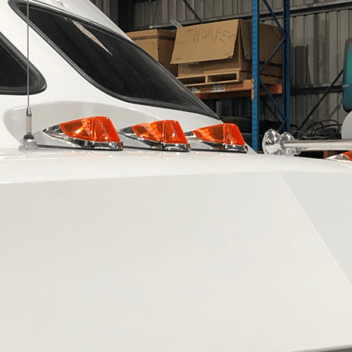 LED Multi-Volt Cab Roof Light Amber - Image 5