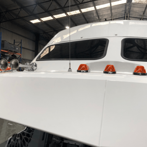 LED Multi-Volt Cab Roof Light Amber - Image 4