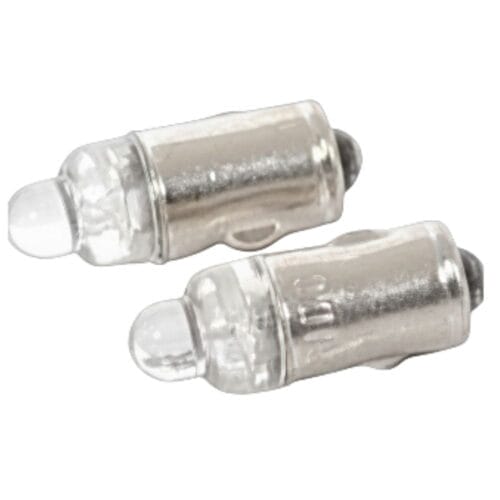 LED Globe 12 Volt Amber 5mm Bayonet - Image 1