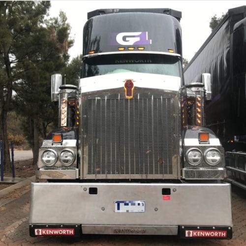 Stainless Steel Bug Deflector To Suit Kenworth T610 SAR - Image 2