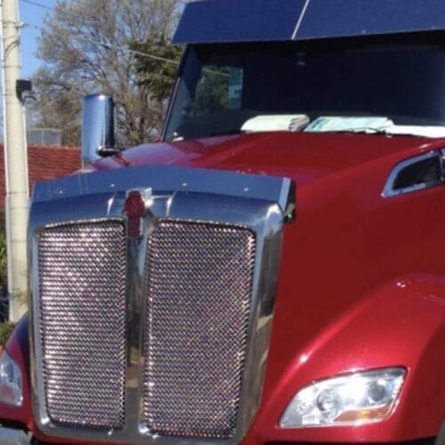 Stainless Steel Bug Deflector To Suit Kenworth Love Hart T610 - Image 3