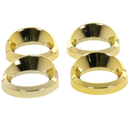 Gauge Cover Visor Small 4 pack Gold To Suit Kenworth