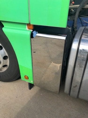 Stainless Steel AdBlue Cover To Suit MAN TGX-560