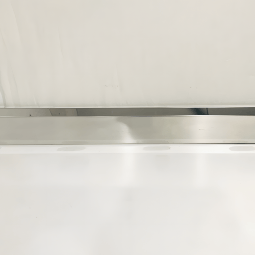 Stainless Steel End Cap Tank Skirt Square 875MM Single To Suit Kenworth/Freightliner/Iveco/Mercedes