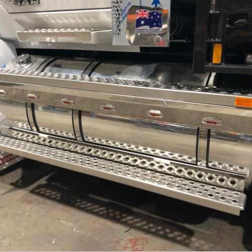 Stainless Steel Tank Skirt Round 1575MM LED Amber Single