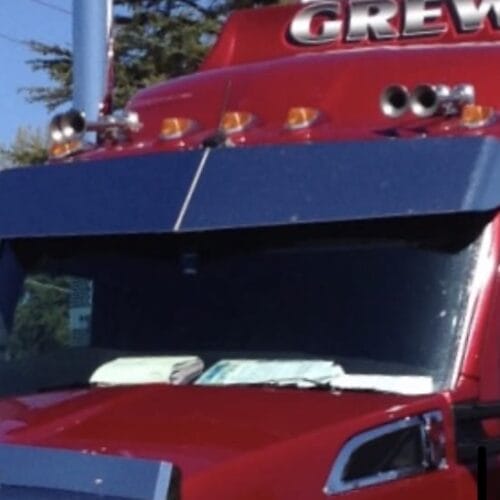 Stainless Steel Sun Visor 14 Inch Boltless To Suit Kenworth T360/T410/T410 SAR/T610/T610 SAR - Image 4