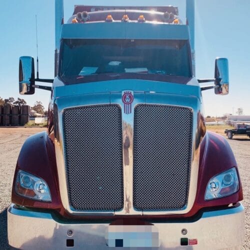 Stainless Steel Sun Visor 14 Inch Boltless To Suit Kenworth T360/T410/T410 SAR/T610/T610 SAR - Image 6