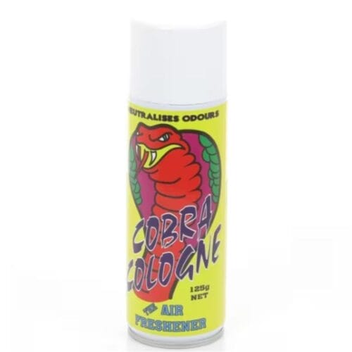 Cobra Cologne Aerosol 125g Vanilla