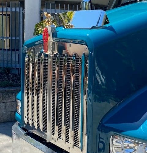 Stainless Steel Bug Deflector To Suit Kenworth T359 T360 - Image 3