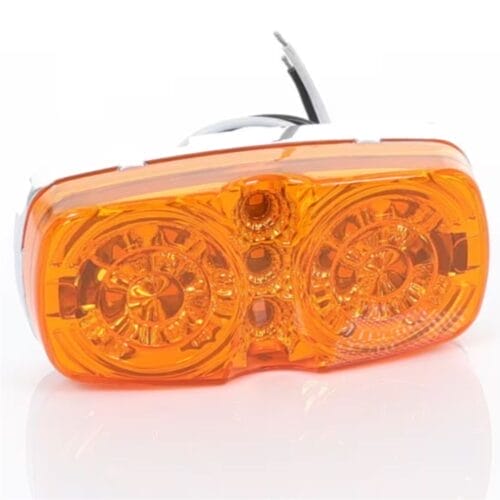 LED Multi-Volt Tiger Eye Light Amber
