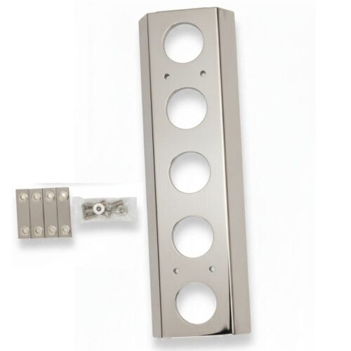 Stainless Steel Air Box Light Housing (No Lights) To Suit Western Star - Image 1