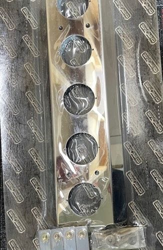 Stainless Steel Air Box Light Housing (No Lights) To Suit Western Star - Image 2