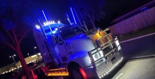 LED 12 Volt Fibre Optic Aerial 5FT Blue - Image 2