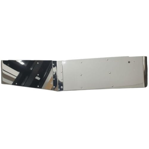 Stainless Steel Sun Visor 13 Inch  with 2 Holes To Suit Iveco Powerstar/Stralis - Image 1