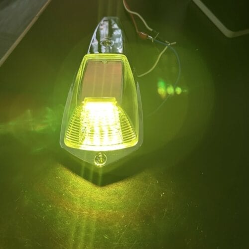 LED Multi-Volt Cab Roof Light Clear/Amber/Green - Image 5