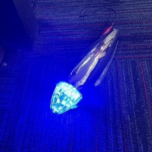 LED Multi-Volt Torpedo Roof Light Clear/Amber/Blue - Image 4