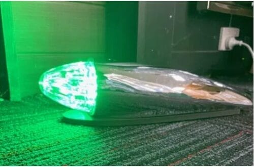 LED Multi-Volt Torpedo Roof Light Clear/Amber/Green - Image 6