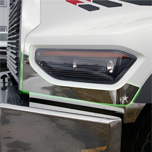 Stainless Steel Upper Fender Guards To Suit Western Star 49X - Image 1