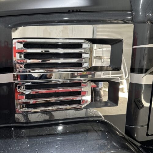 Stainless Steel Air Intake Trims To Suit Mack Anthem - Image 2